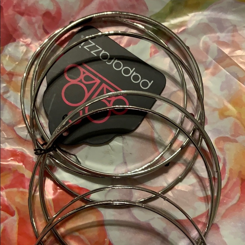 Silver bangles